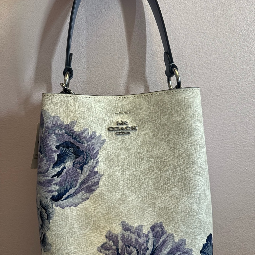 Coach 6024 Small Town Bucket Bag in Signature Canvas with Kaffe Fassett